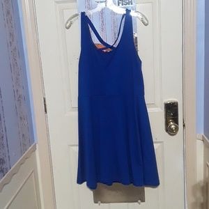 Blue dress